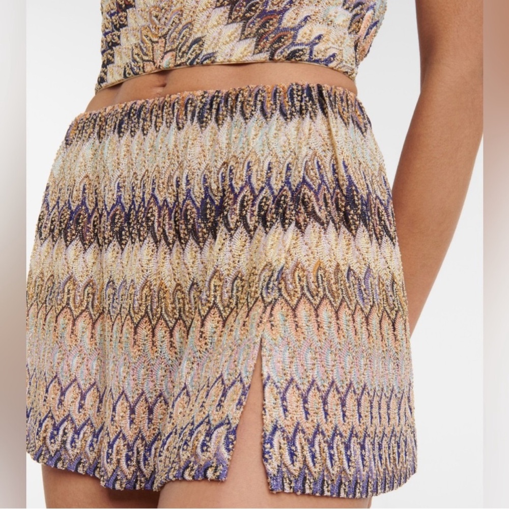 Missoni Multicolor Zigzag Skirt - Picture 2 of 7